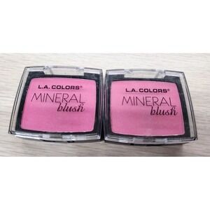 L.A. COLORS Mineral Blush "Tickled Pink" CMB873 0.15 Oz Lot Of 2 New Sealed‎